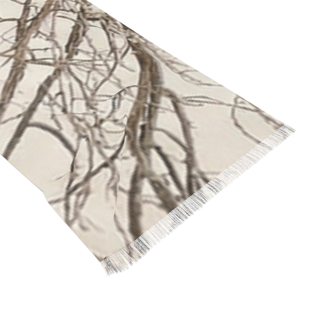 Light Scarf - Serene Winter Horizon
