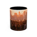 Accent Coffee Mug - City Lights Festival | Echovira Gallery