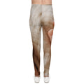 Youth Leggings - Tender Newborn Hand in Soft Muslin Blanket...