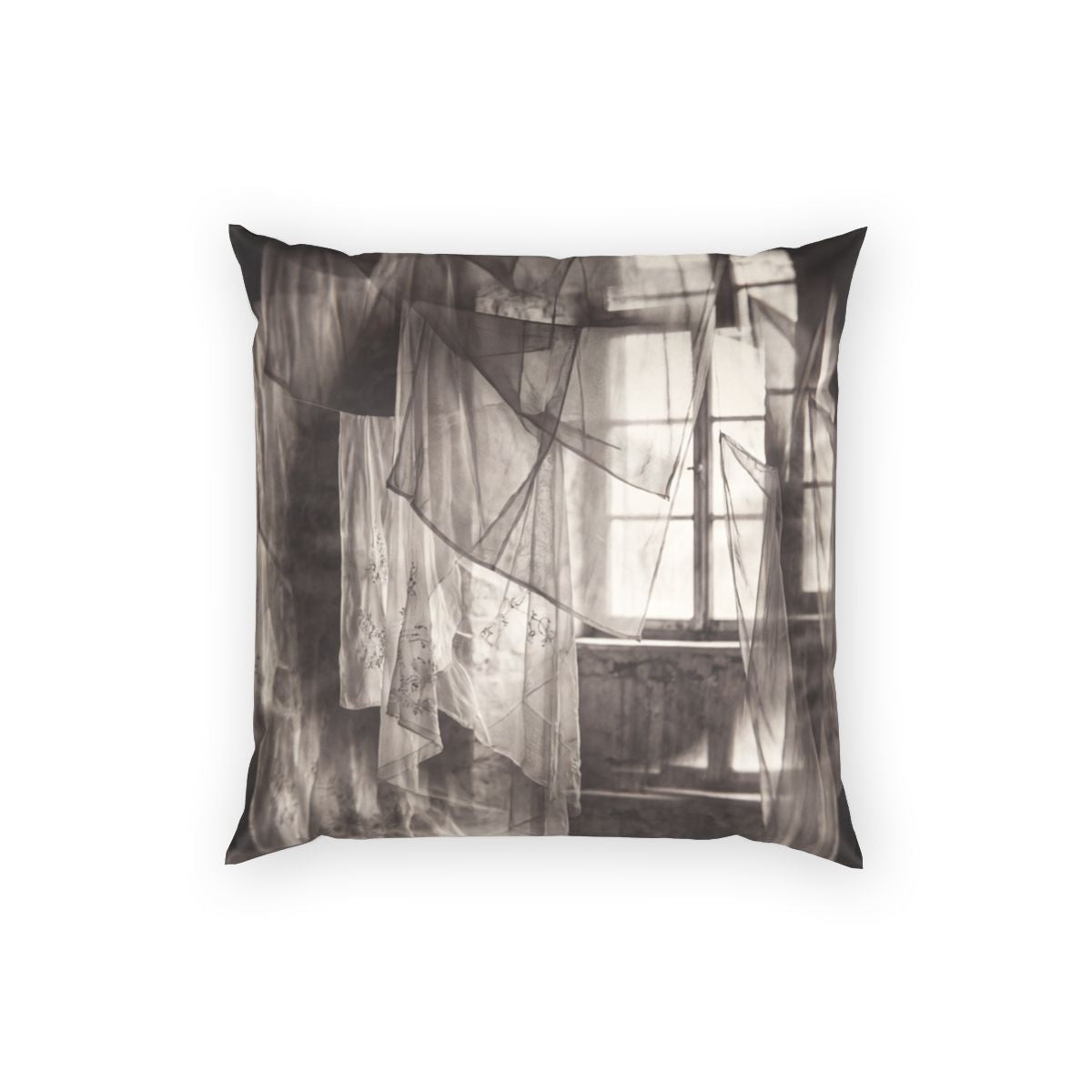 Poly Velvet Pillow - Spectral Veils | Echovira Gallery