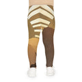 Kids Leggings with Mountain Summit Art