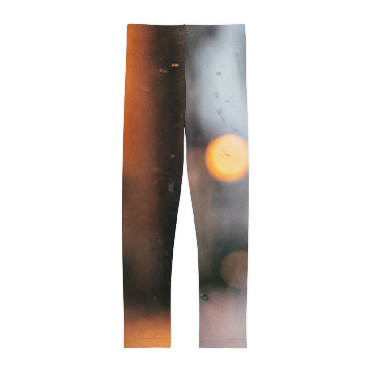 Kids Leggings with Urban Night Scene