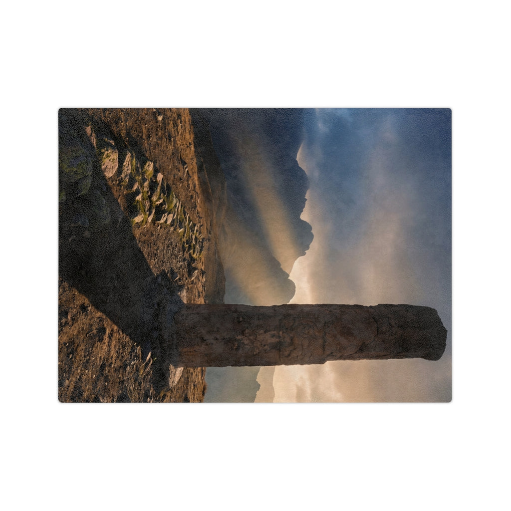Microfiber Blanket - Rugged Mountain