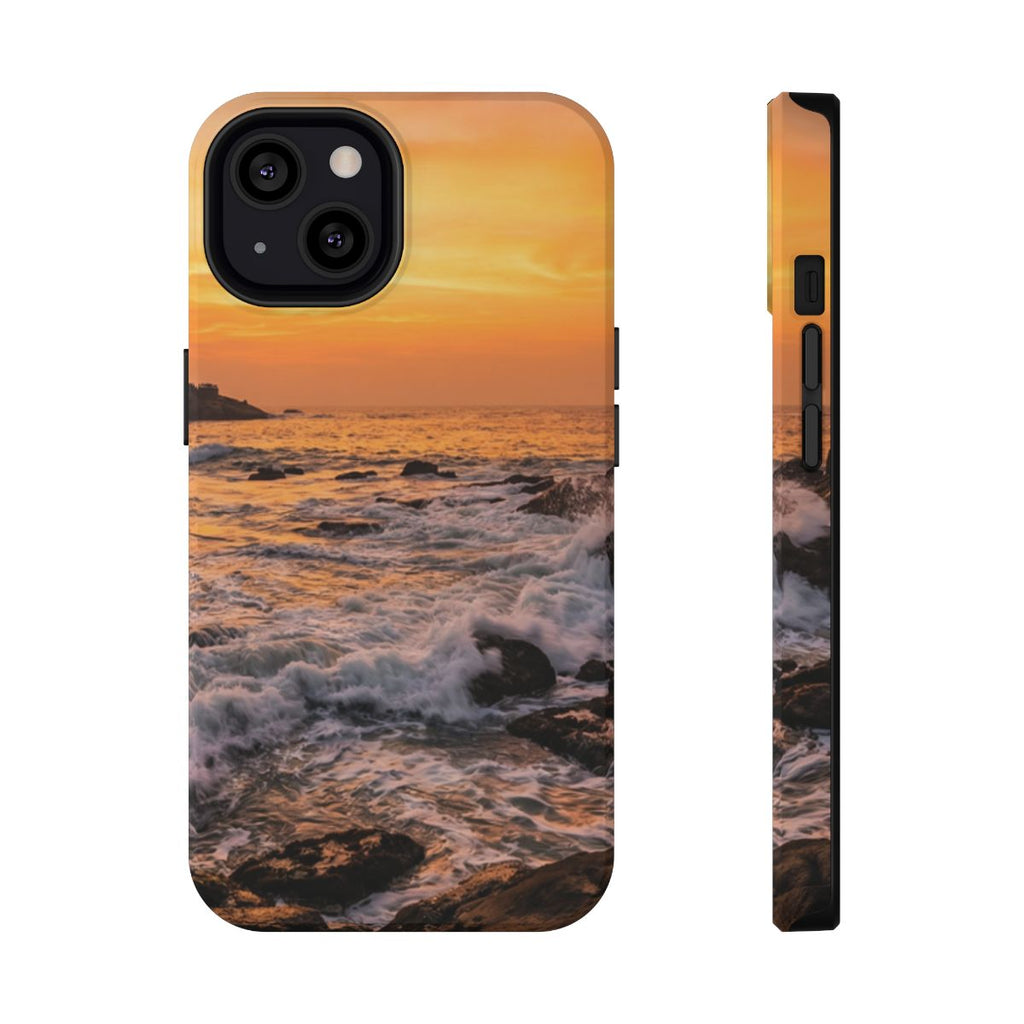 Impact-Resistant Cases - Phone Case - Sunrise Coastal Art— sizes part 1/2
