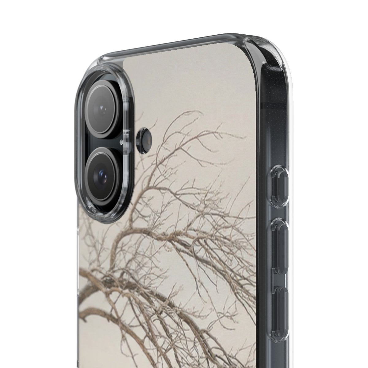 Clear Impact-Resistant Cases - Clear Phone Case - Winter...