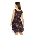 Women's Skater Dress - Urban Perspective | Echovira Gallery