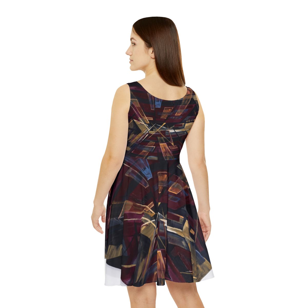 Women's Skater Dress - Urban Perspective | Echovira Gallery