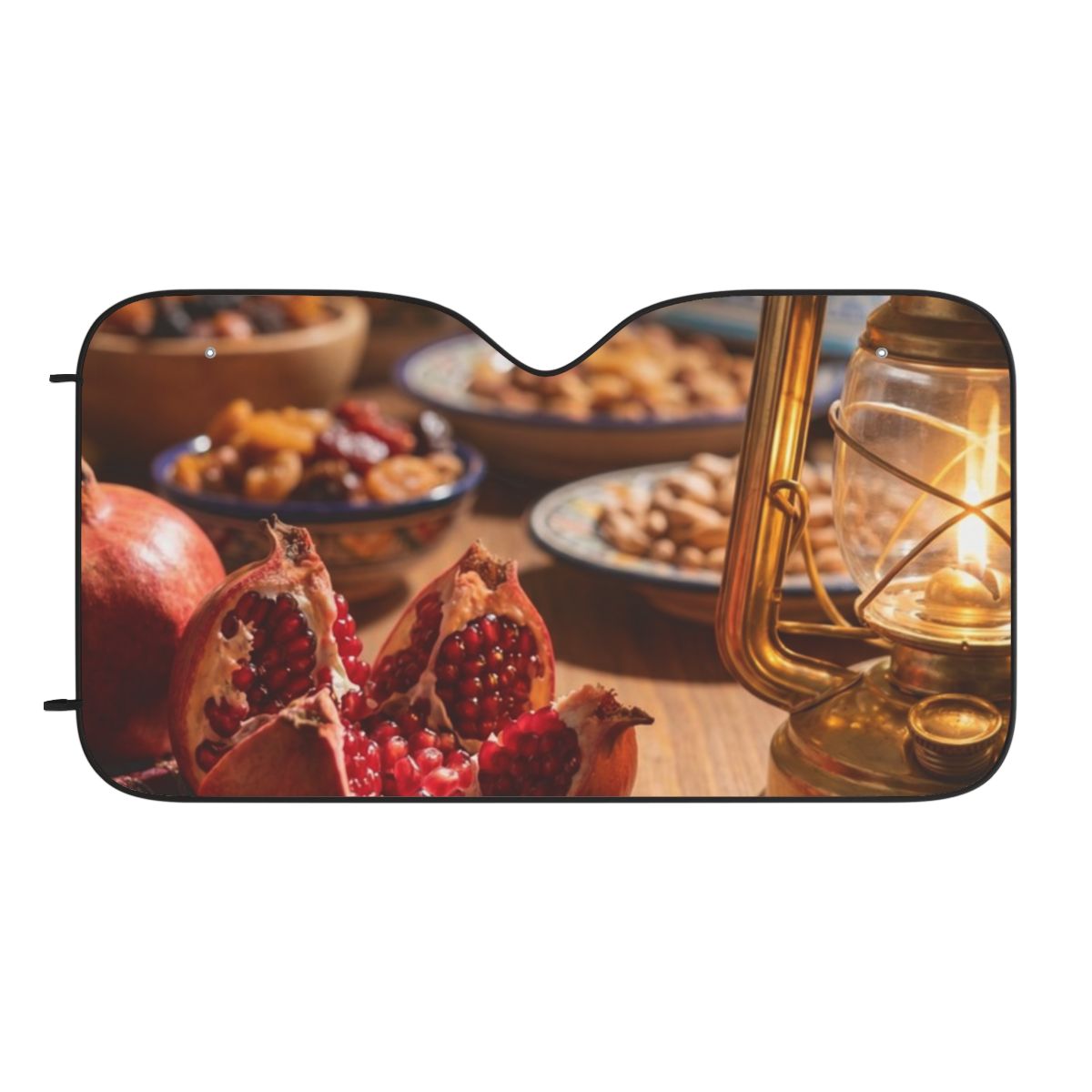 Car Sun Shades - Persian Night Cozy Glow | Echovira Gallery