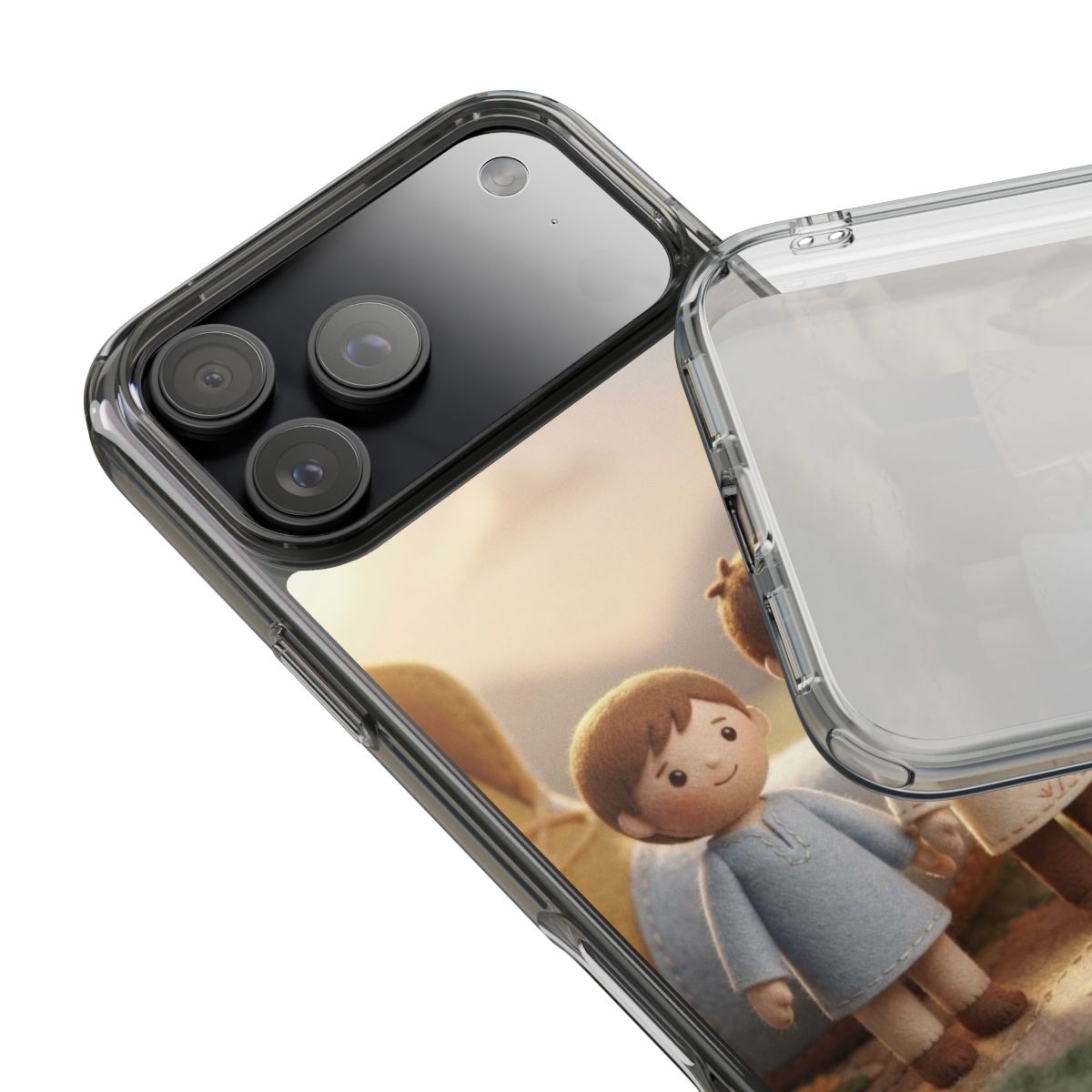 Clear Impact-Resistant Cases - Clear Phone Case - Fairytale...