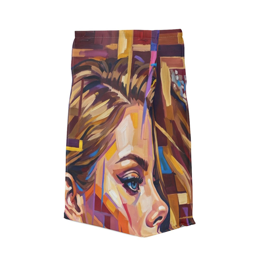 Polyester Lunch Bag - Shattered Elegance | Echovira Gallery