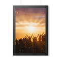 Framed Vertical Poster - Summit Ridge — Black (11×14, 12×16...
