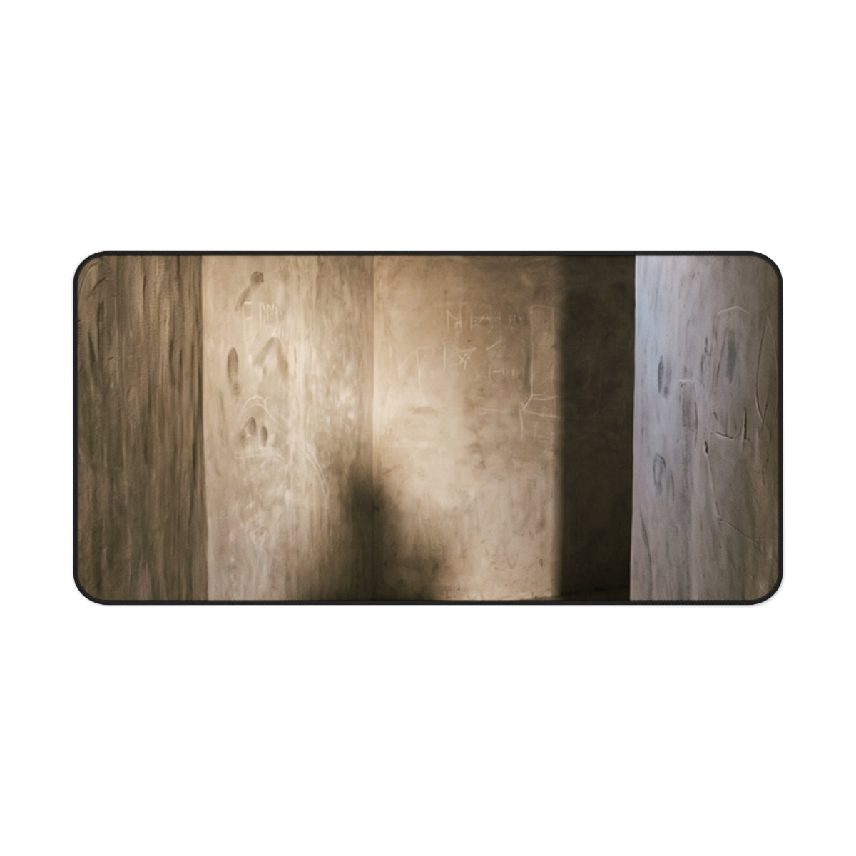 Desk Mat - Shadows of the Citadel moody architectural print...