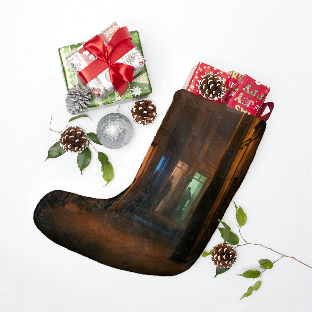 Christmas Stocking - Warm Alley Glow Stocking | Echovira...