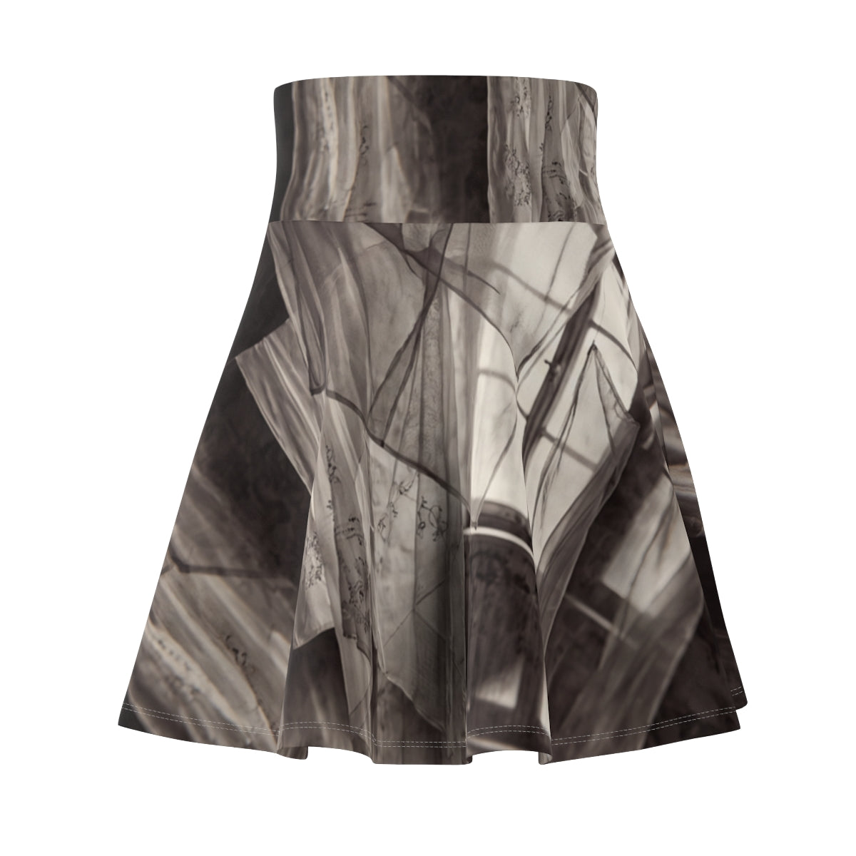Women's Skater Skirt - Spectral Veils | Echovira Gallery