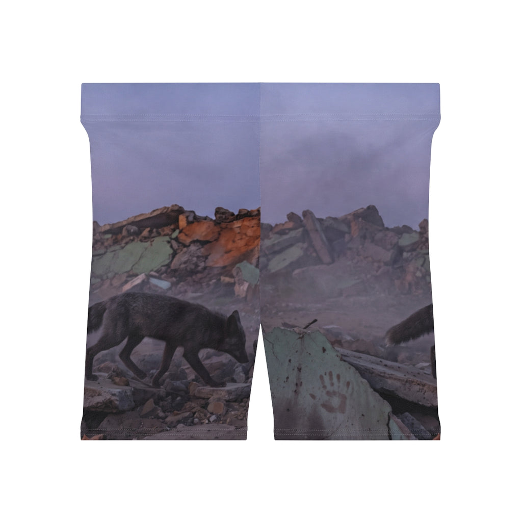 Women's Biker Shorts - Twilight Horizon Fit | Echovira...