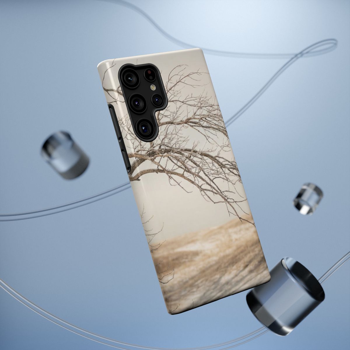 Impact-Resistant Cases - Tough Phone Case - Winter Tree Vibe
