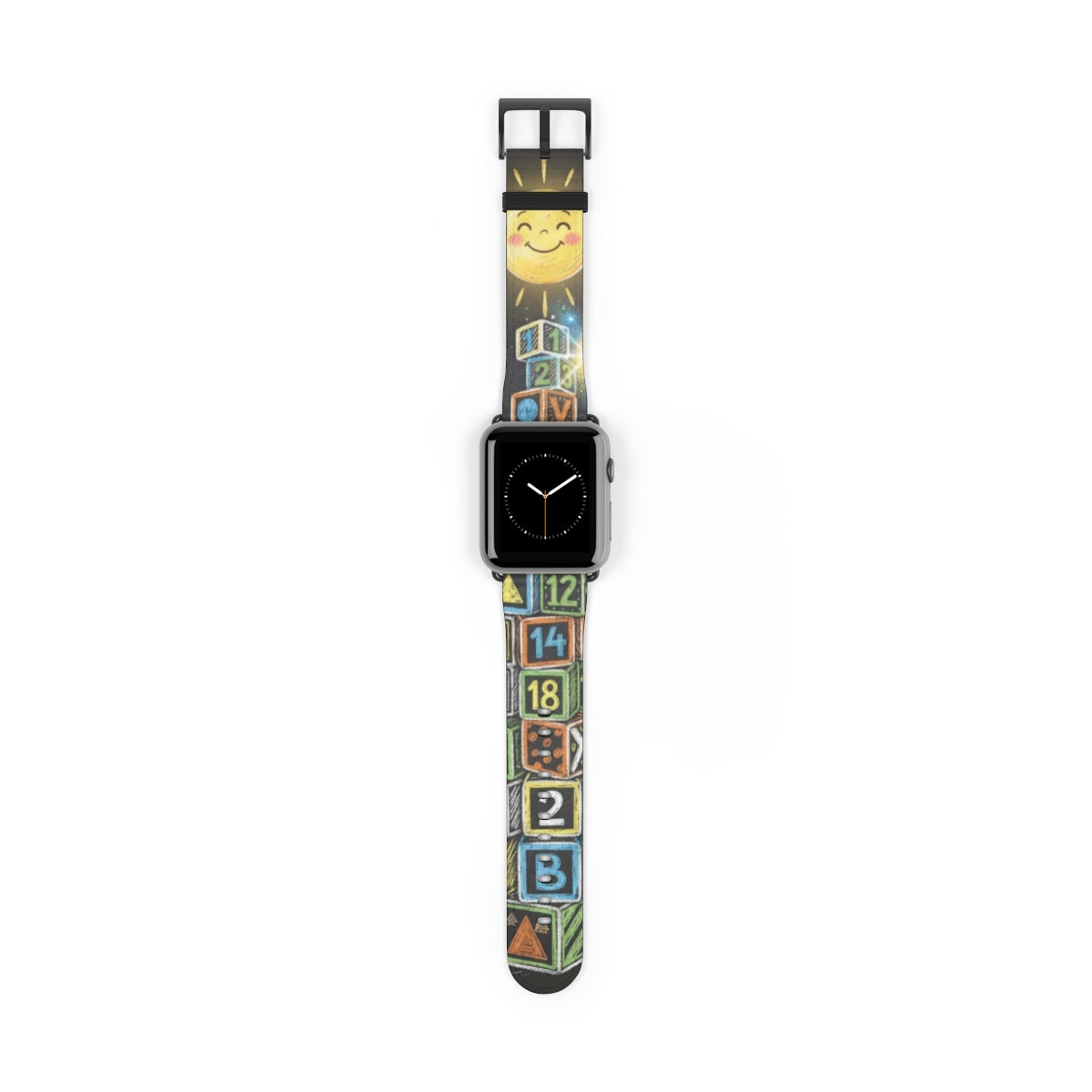 Apple Watch Band - Sunny Alphabet Blocks | Echovira Gallery