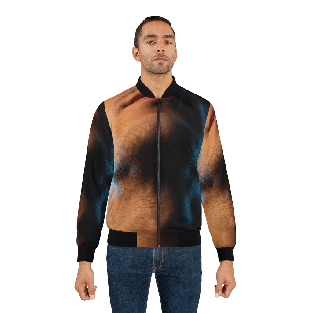 Men's Bomber Jacket - Urban Neon Edge