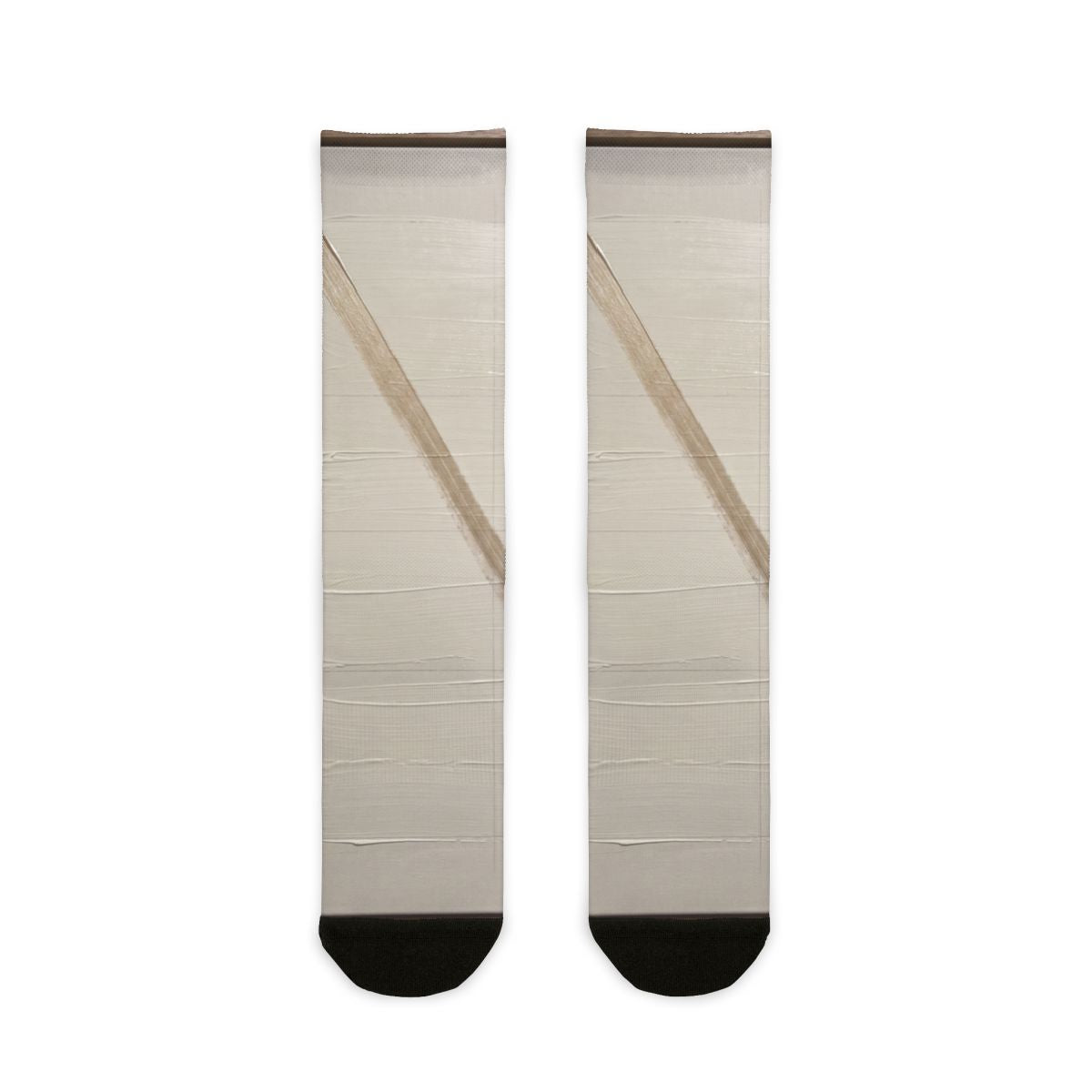 Sublimation Crew Socks - Minimalist Linear Harmony Canvas......