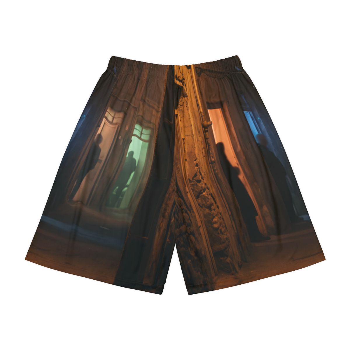 Men's Sports Shorts - Moody Street Style | Echovira Gallery