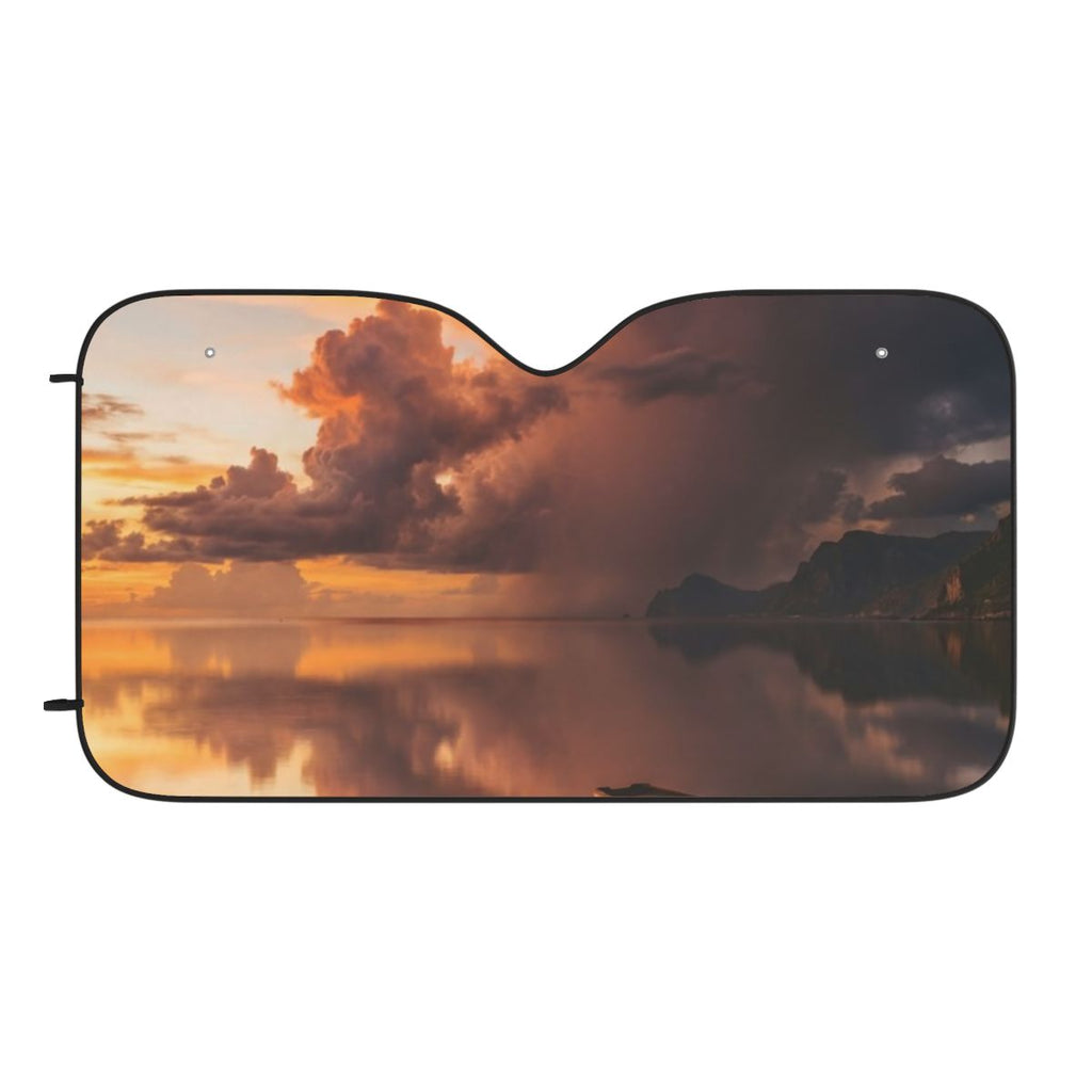 Car Sun Shades - Golden Hour Windshield Shield | Echovira...