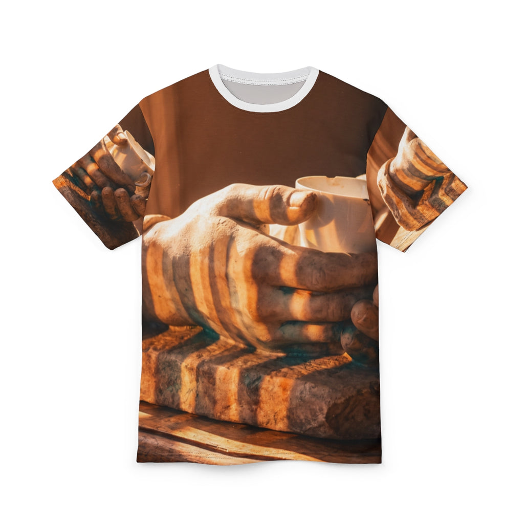 Men's Classical Hands Cut & Sew Tee