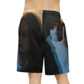 Men's Midnight Reflections Long Shorts - Moody Gym Shorts |...