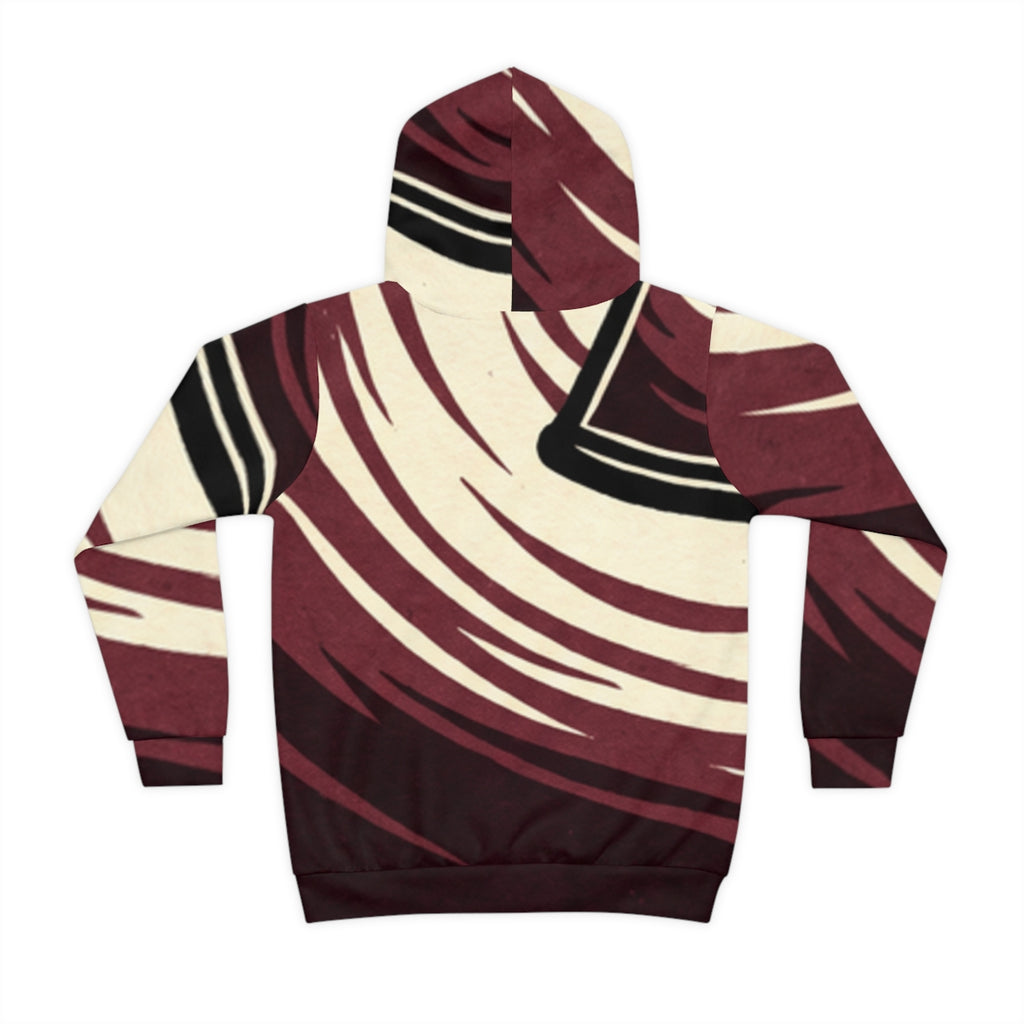 Children's Japanese Lantern Wave Hoodie