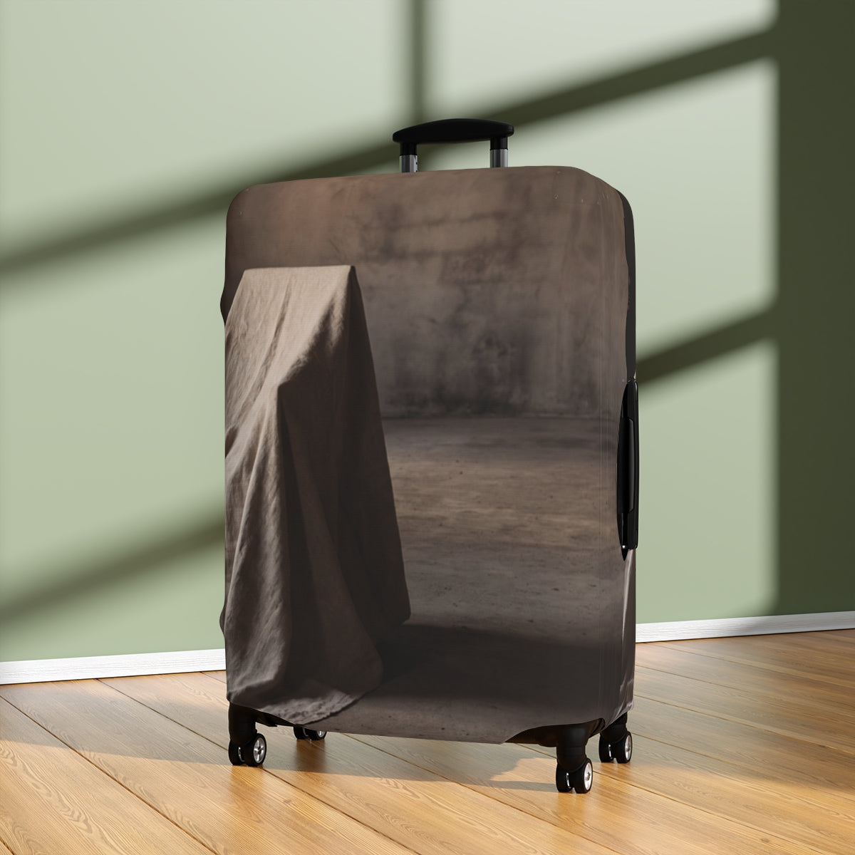 Luggage Cover - Brutalist Aesthetic