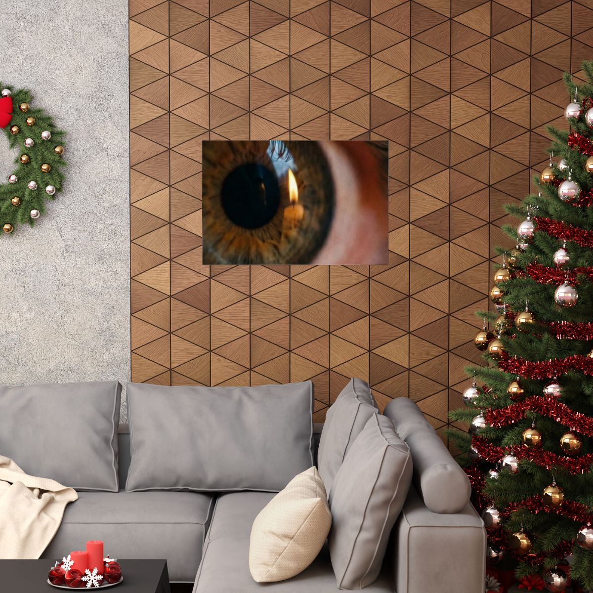Matte Horizontal Posters - Amber Iris Reflection Fine Art......