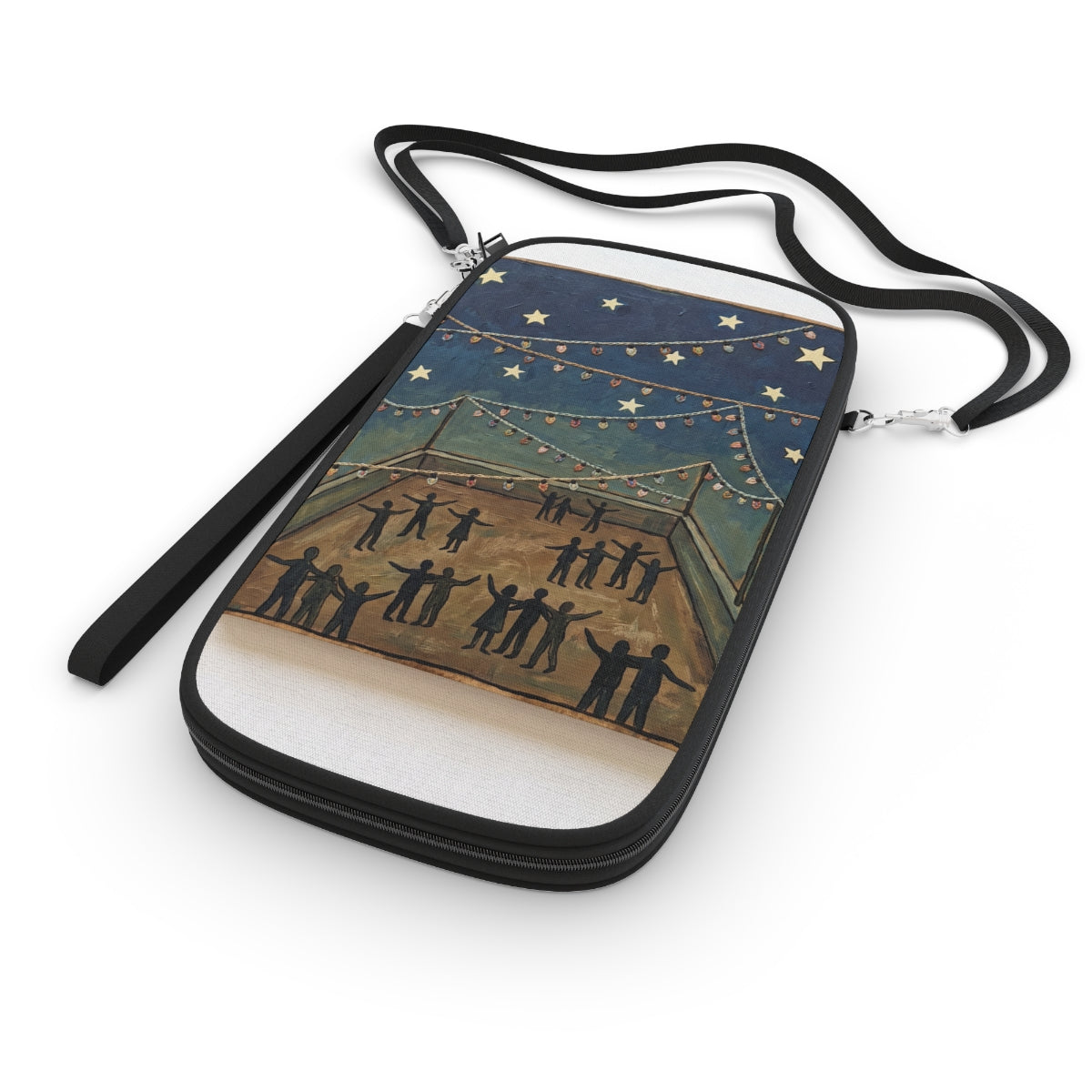 Passport Wallet - Starlit Midsummer Dance Art Print |...