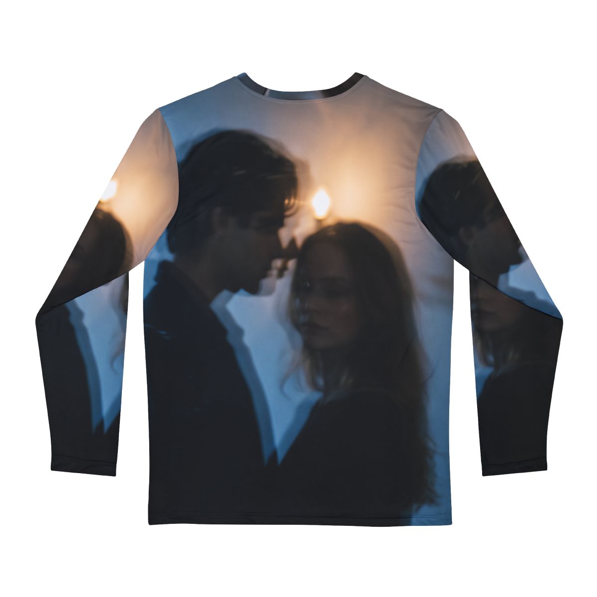 Men's Long Sleeve Shirt - Midnight Reflections Long Sleeve...