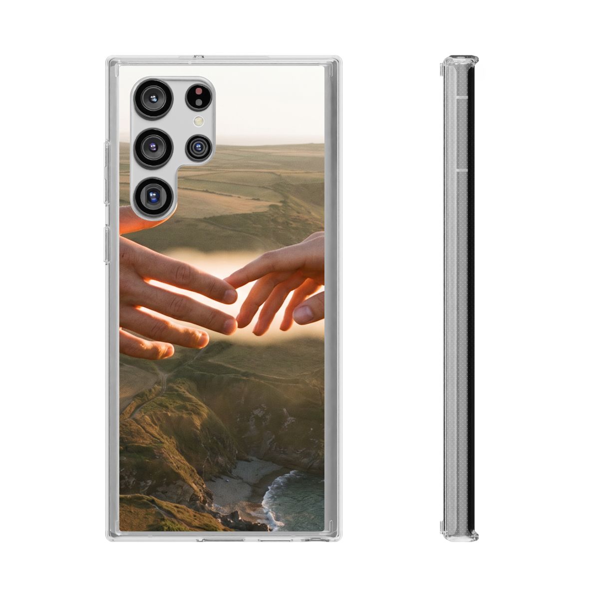 Clear Impact-Resistant Cases - The Infinite Touch | Ethereal...