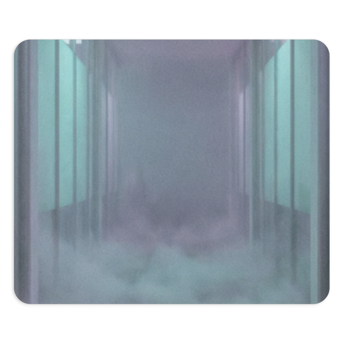 Mouse Pad - Liminal Corridor Fog Art Print | Echovira...