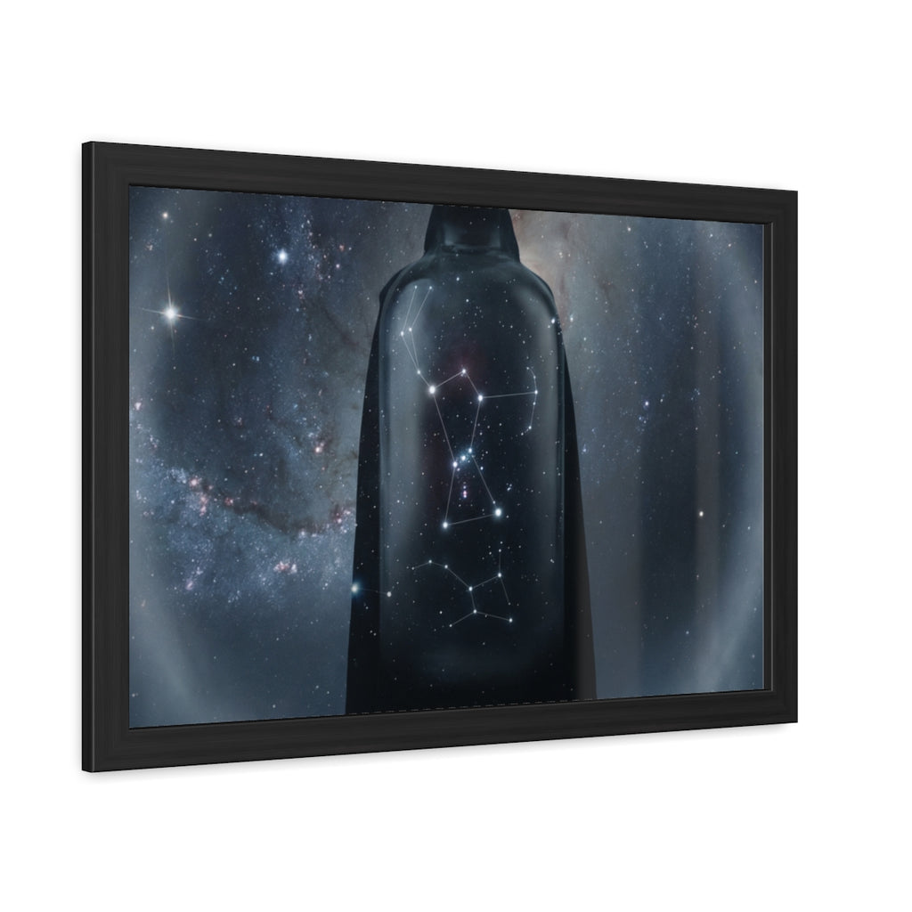Framed Poster - Orion Cosmic Voyager — Landscape (10×8, 12×8, 11×9, 14×11, 17×11, 16×12, 18×12, 20×16, 24×16, 24×18, 30×20, 32×24, 36×24, 40×26 & 48×32)