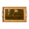 Midnight Reflection Engraved Tray - Cozy Hostess Gift |...