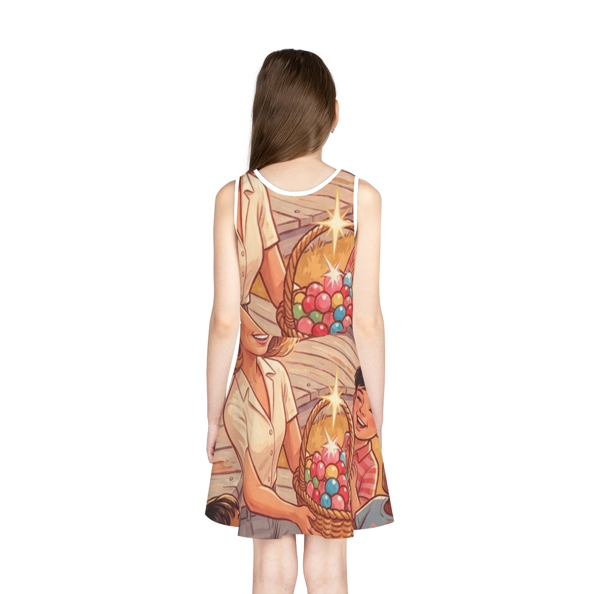 Girls' Sleeveless Sundress - Shoe Cottage | Echovira Gallery