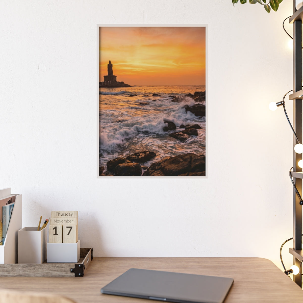 Framed Poster - Golden Hour Horizon