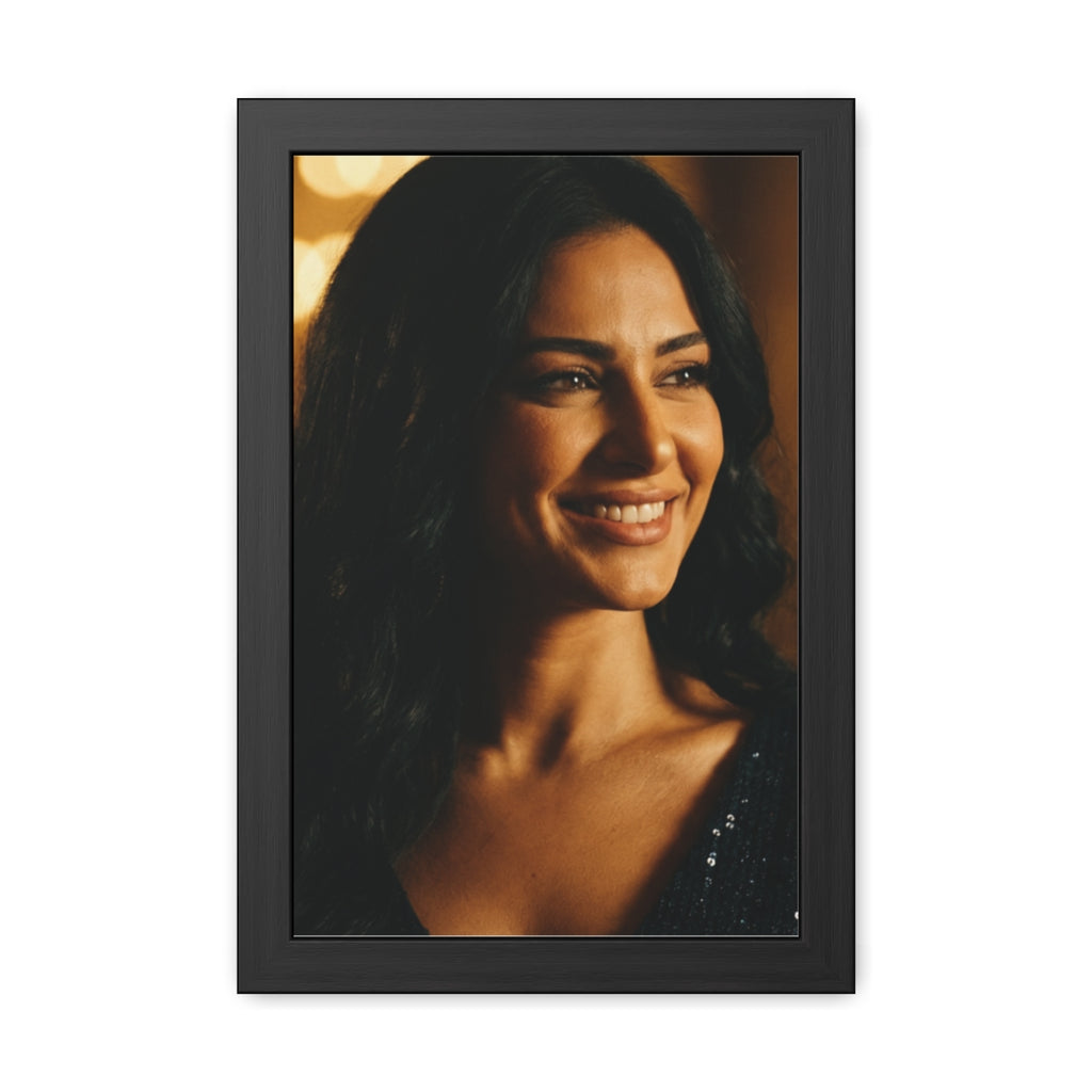 Framed Poster - Cinematic Portrait — Portrait