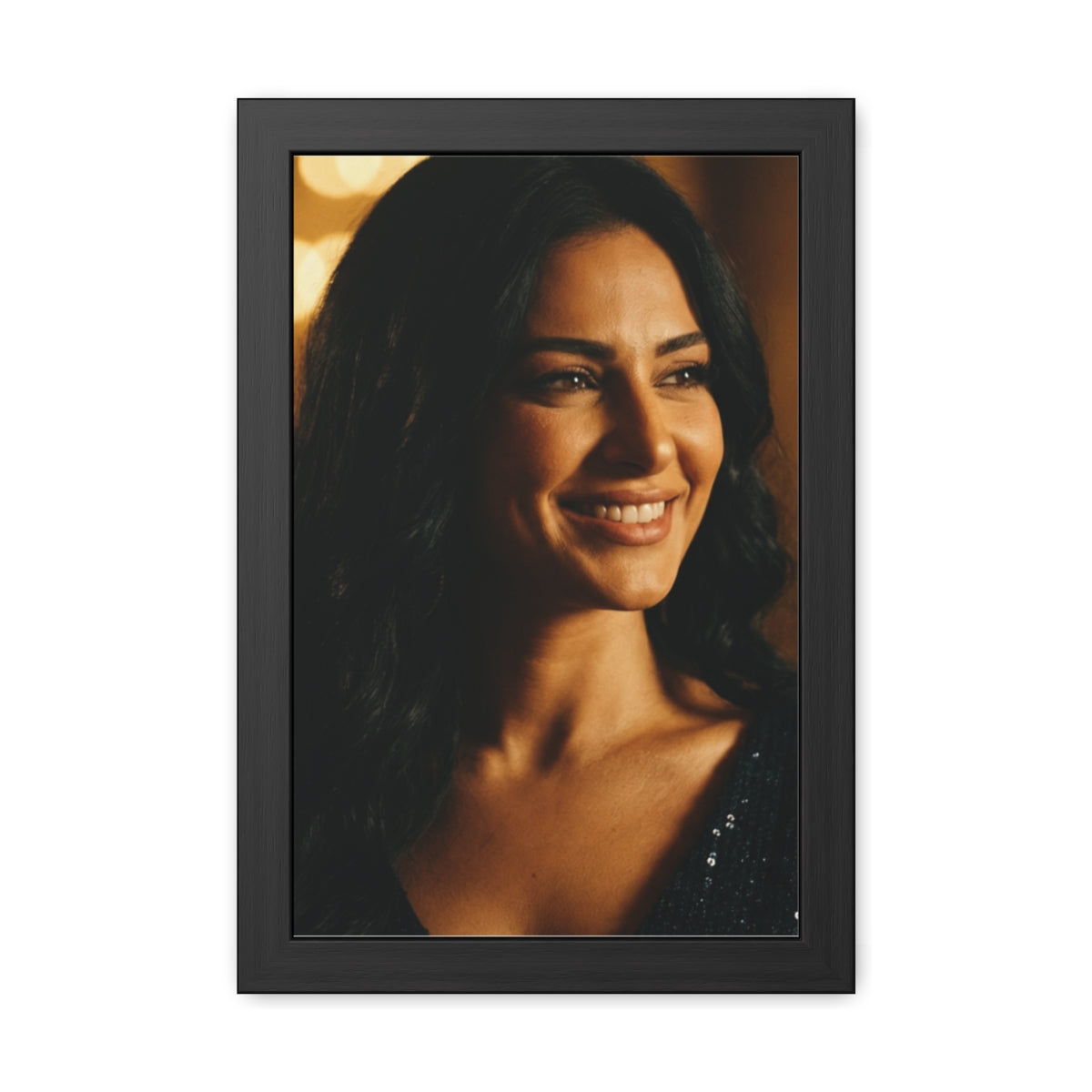 Framed Poster - Cinematic Portrait — Portrait