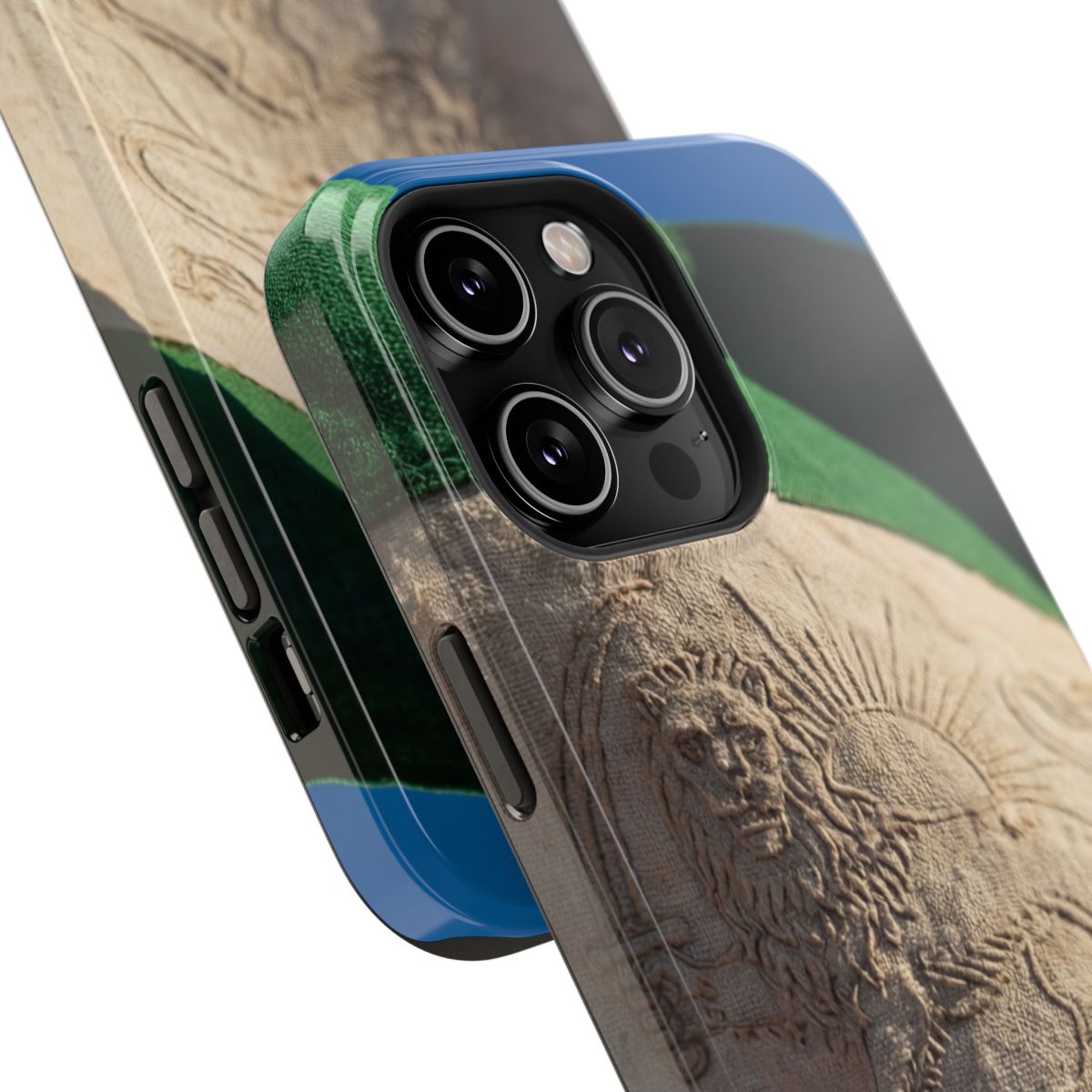 Impact-Resistant Cases - Tough Phone Case - Vintage Lion