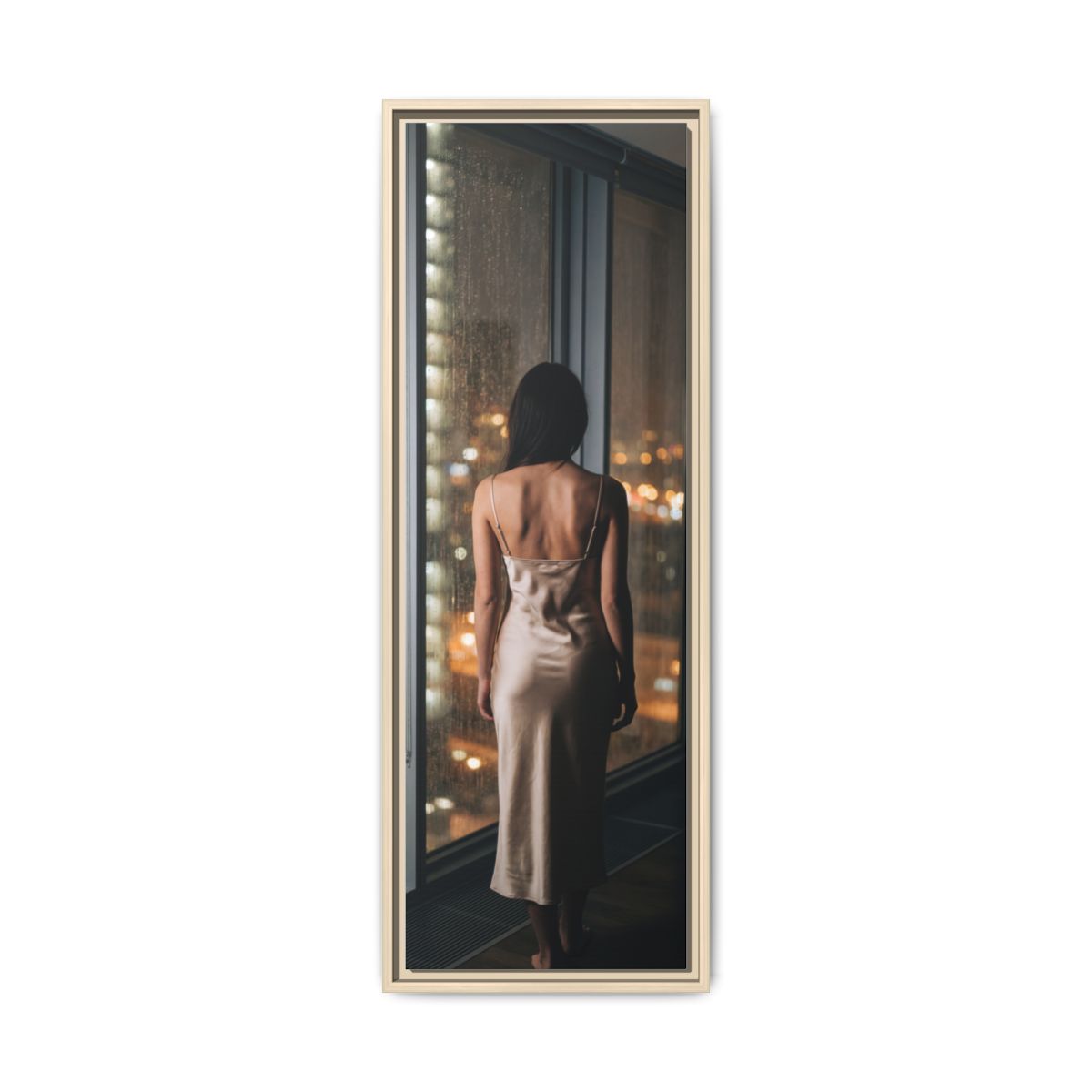 Framed Matte Canvas - Cinematic Nights