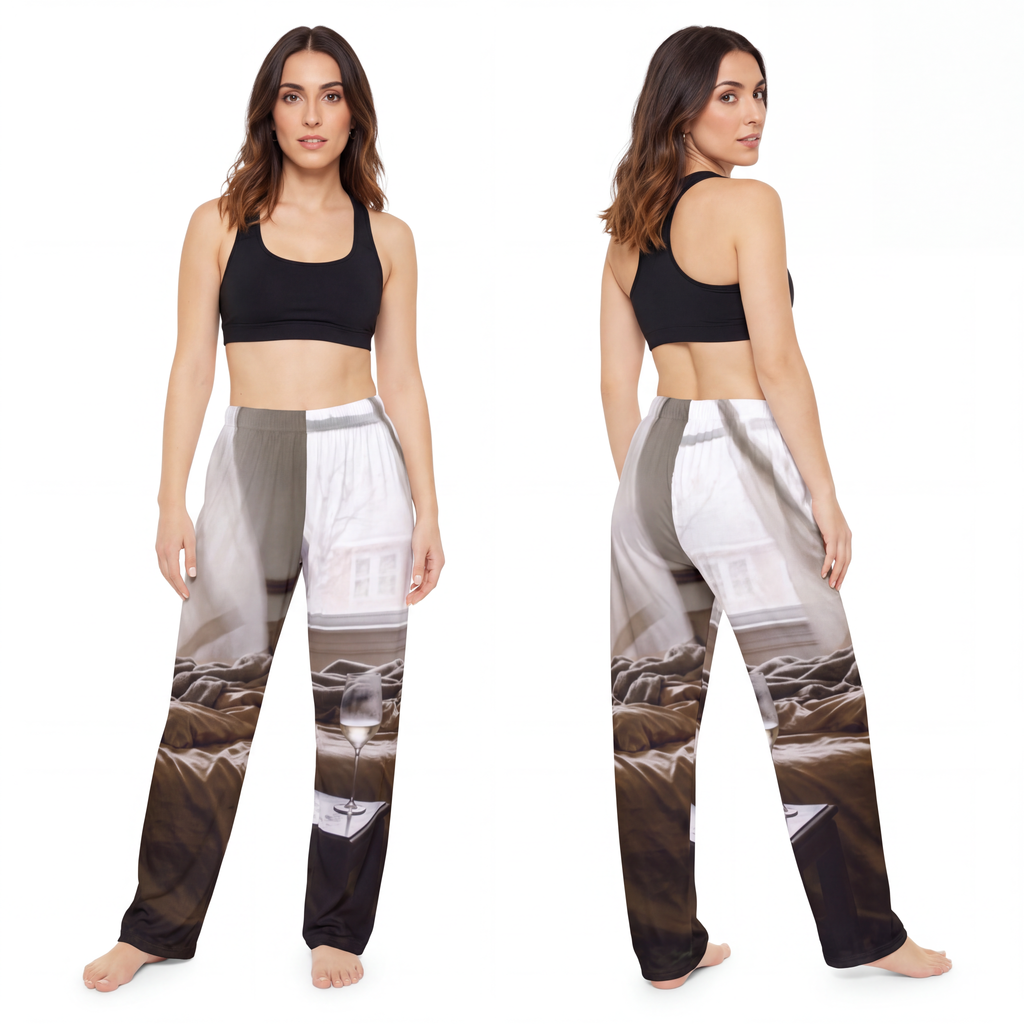 Women's Pajama Pants - Windswept Solitude Bedroom Art |...