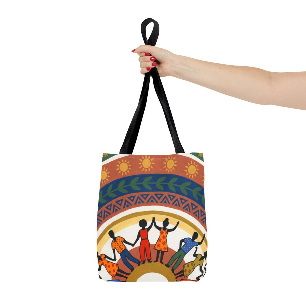 Tote Bag - Unity Mandala Folk Art | Echovira Gallery