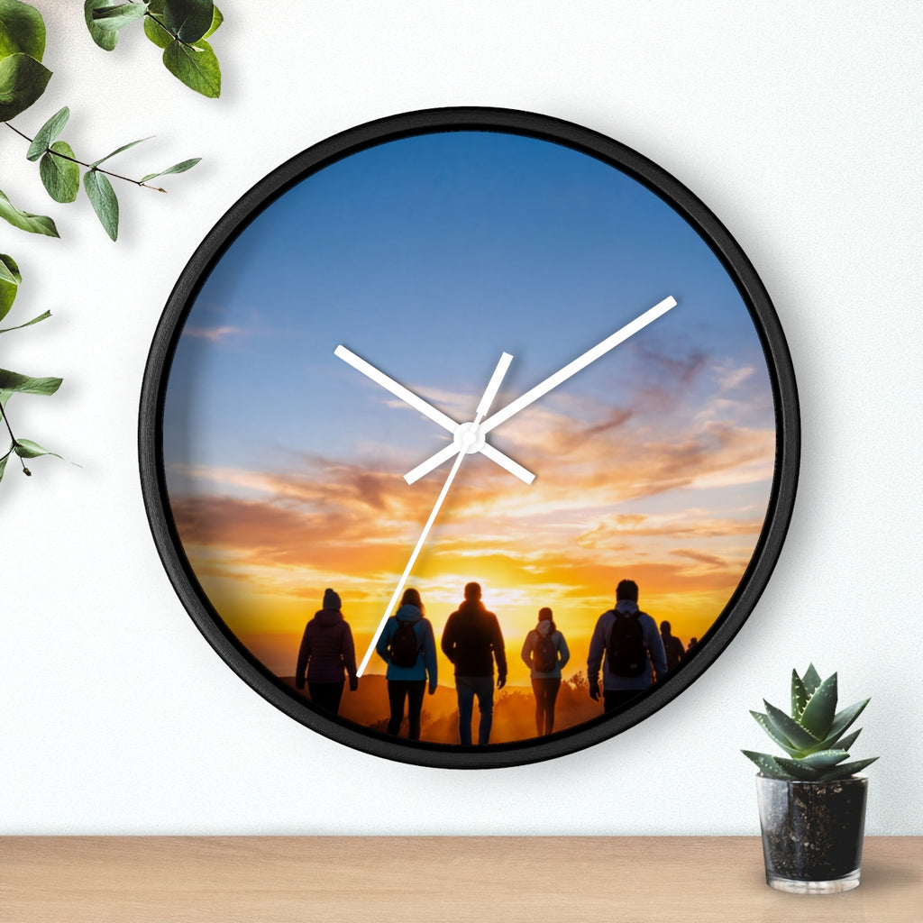 Wall Clock - Golden Horizon Trek