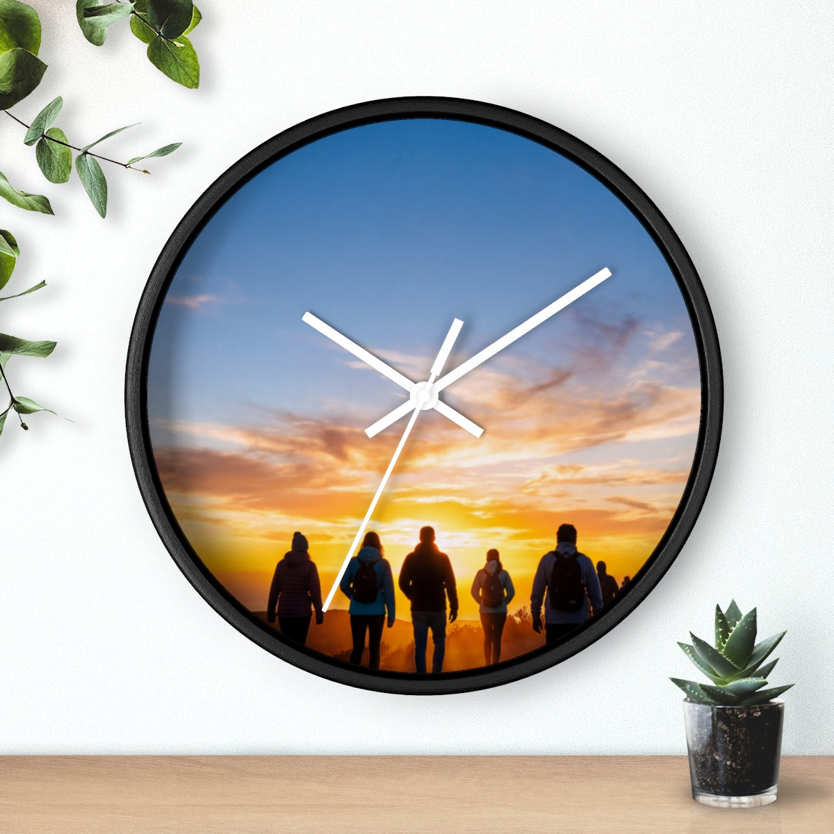 Wall Clock - Golden Horizon Trek
