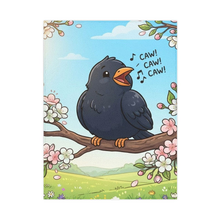 Toddler Blanket - Spring Songbird Meadow