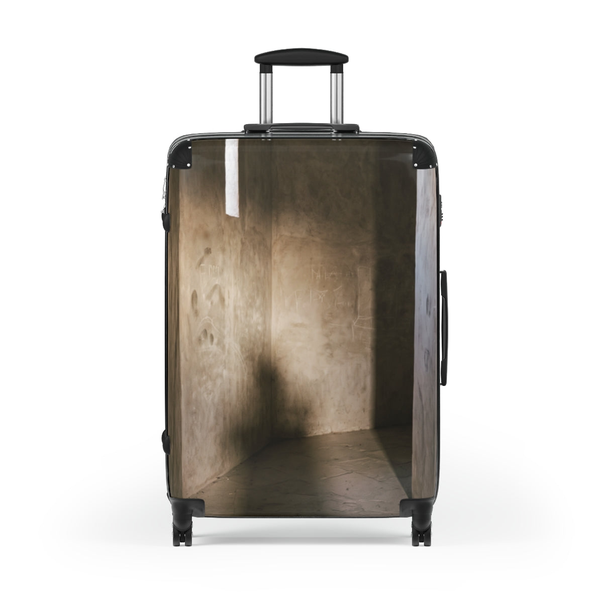 Suitcase - Shadows of the Citadel moody architectural print...