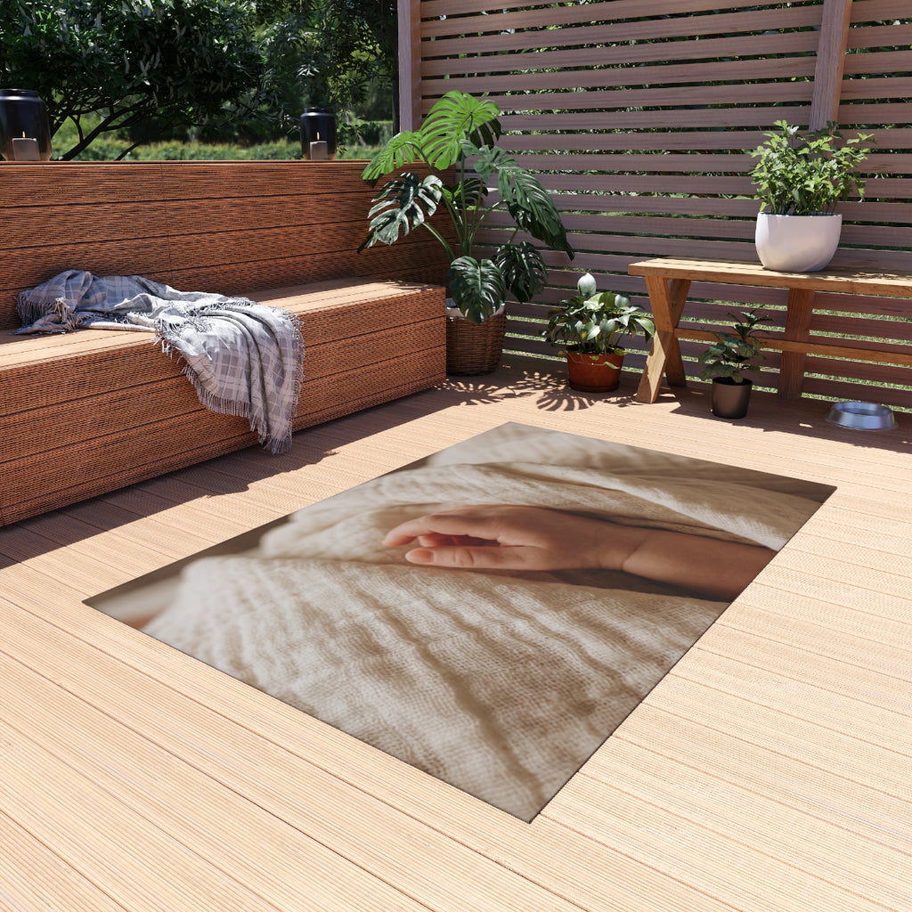 Outdoor Rug - Cozy Patio Linen | Echovira Gallery