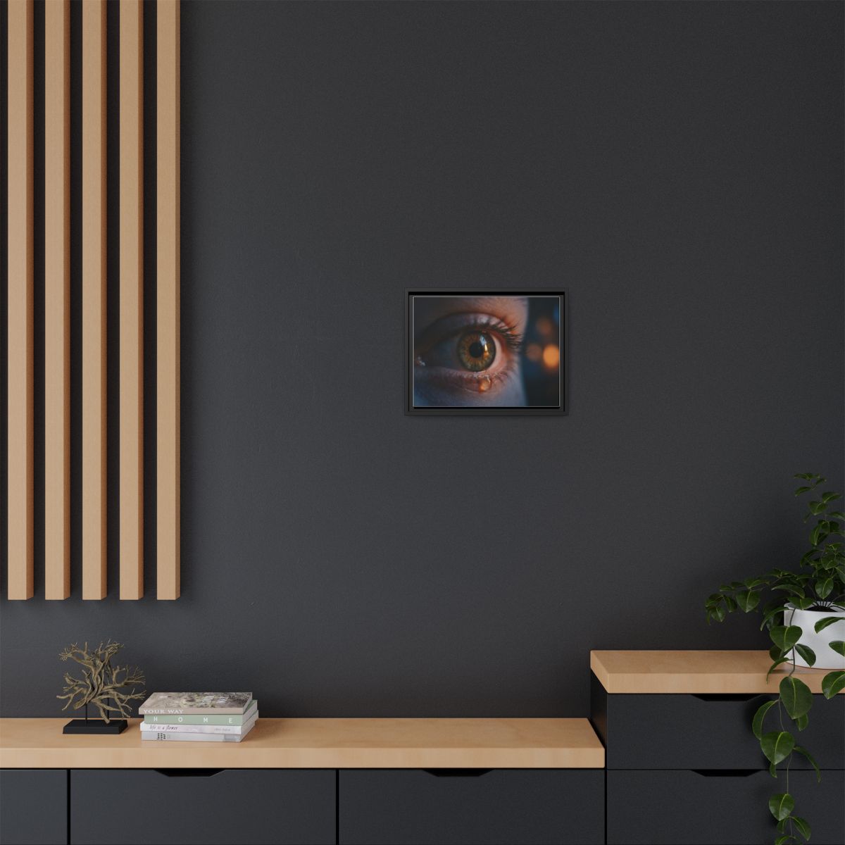 Framed Matte Canvas - Mystic Eye